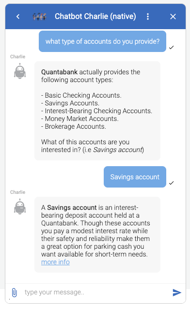 Savings account